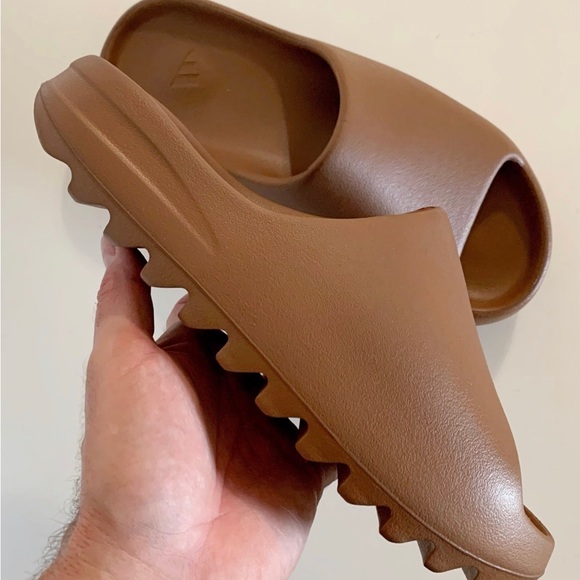 adidas ❌SOLD🎁Yeezy Slide Flax NEW Mens 10 - Picture 2 of 7